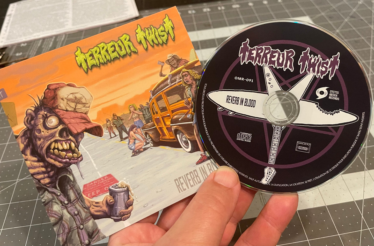 OMR-091 TERREUR TWIST “Reverb In Blood” CD!