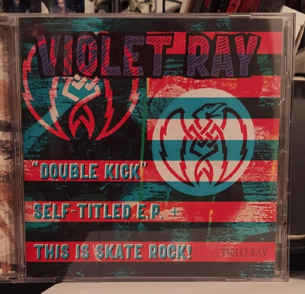 OMR-111 Violet Ray “Double Kick” CD – Otitis Media Records