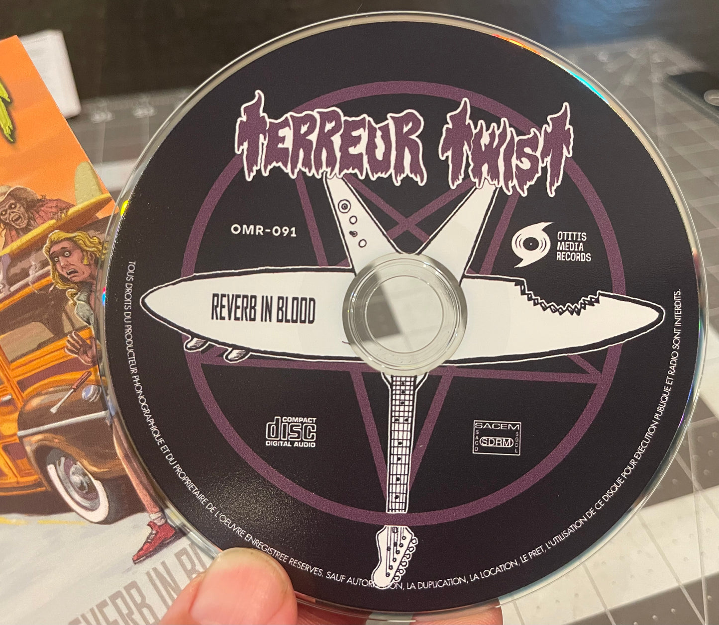 OMR-091 TERREUR TWIST “Reverb In Blood” CD!