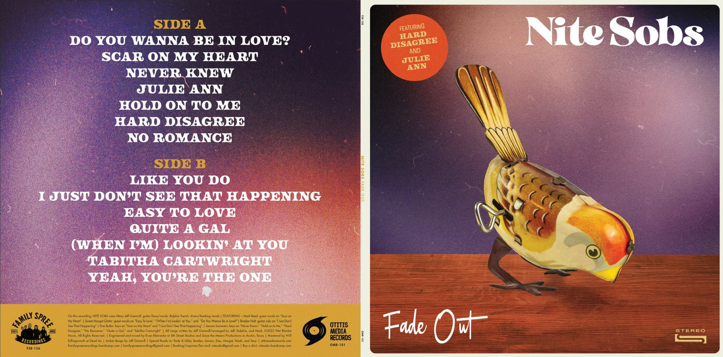 OMR-101 Nite Sobs “Fade Out” LP