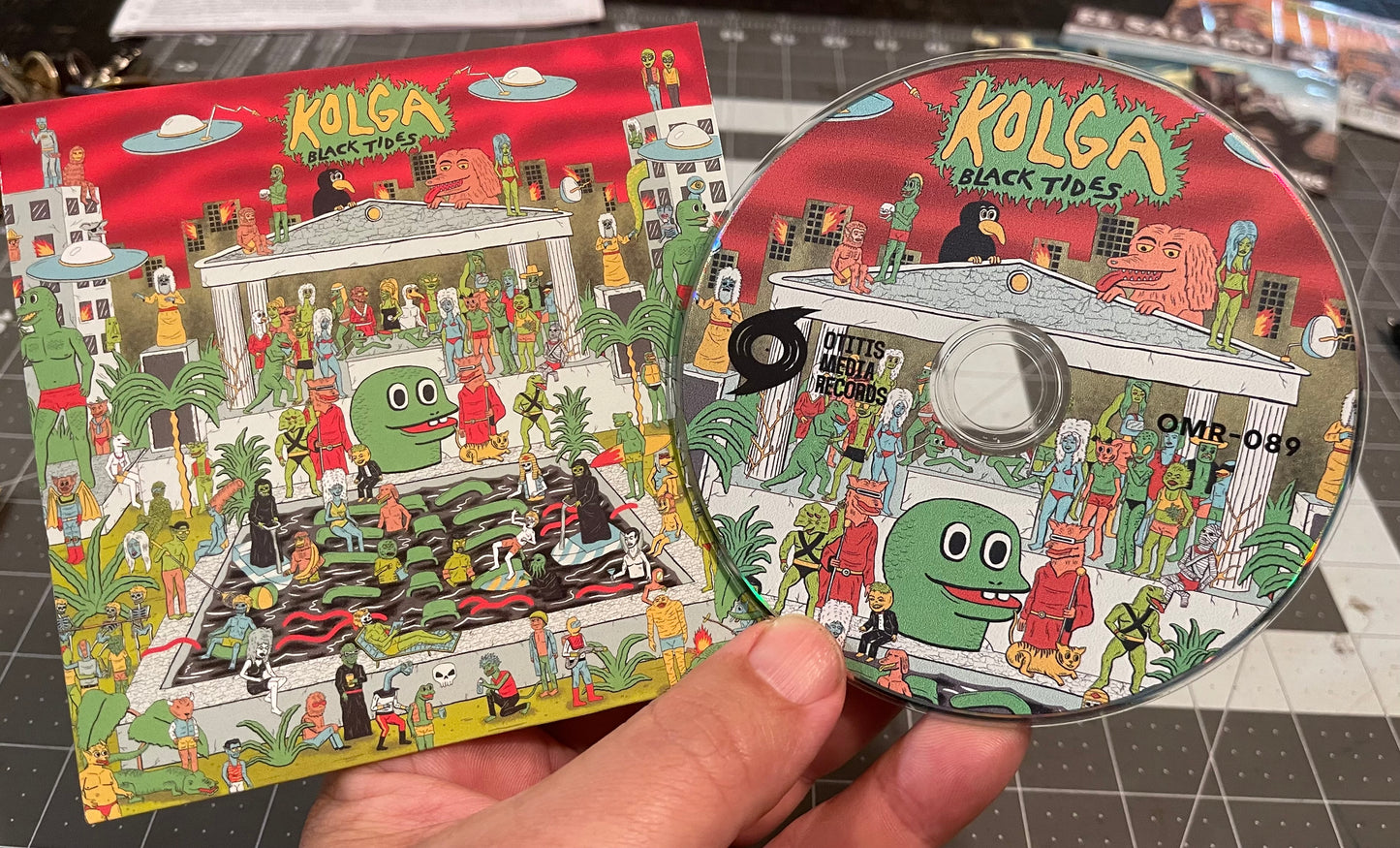 OMR-089 Kolga “Black Tides” CD (Pre-Order!)Release Date 3/29/24!