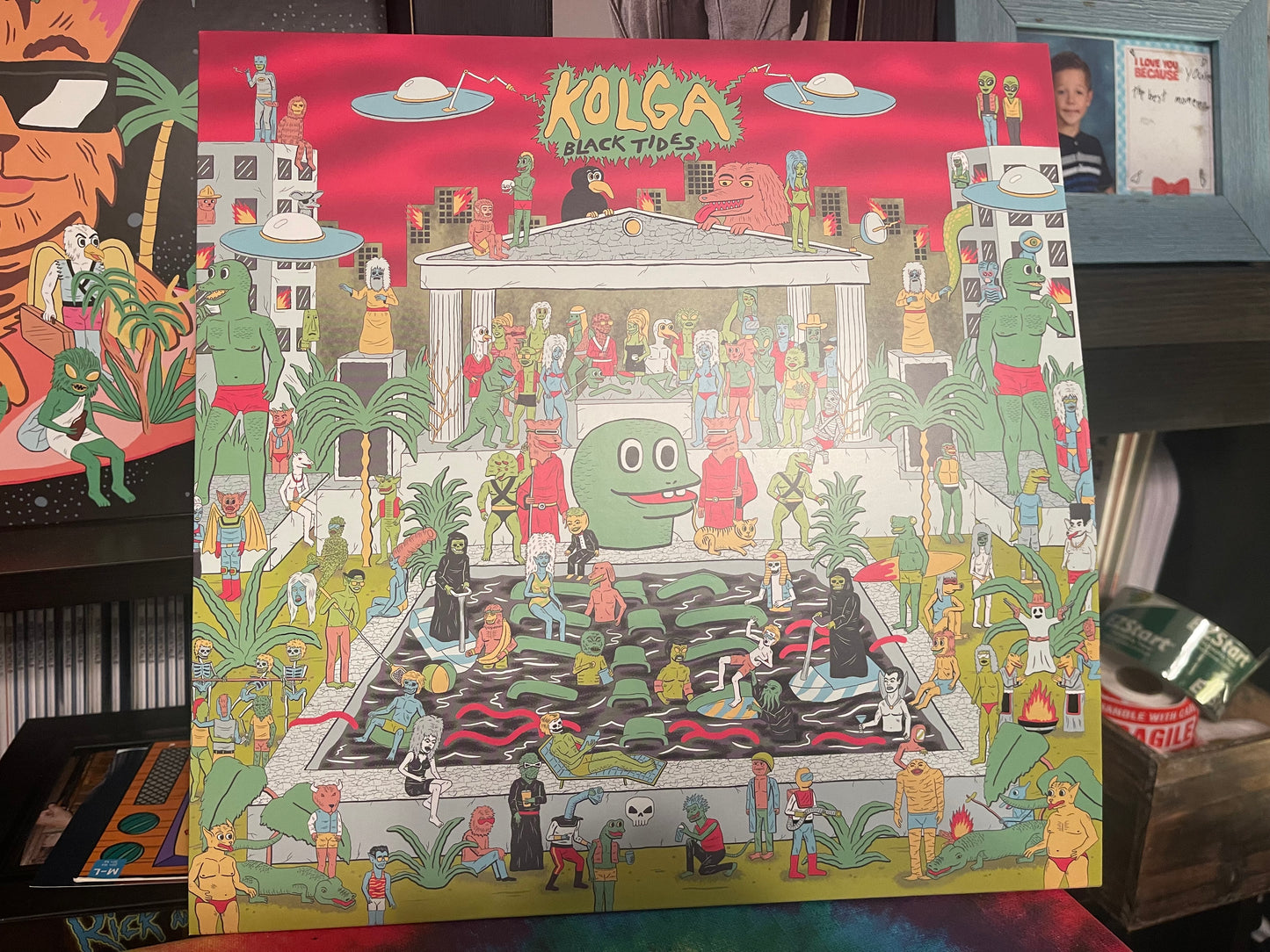 OMR-089 Kolga “Black Tides” LP (Random Colored Vinyl) Pre-Order (Release Date 3/29/24!)