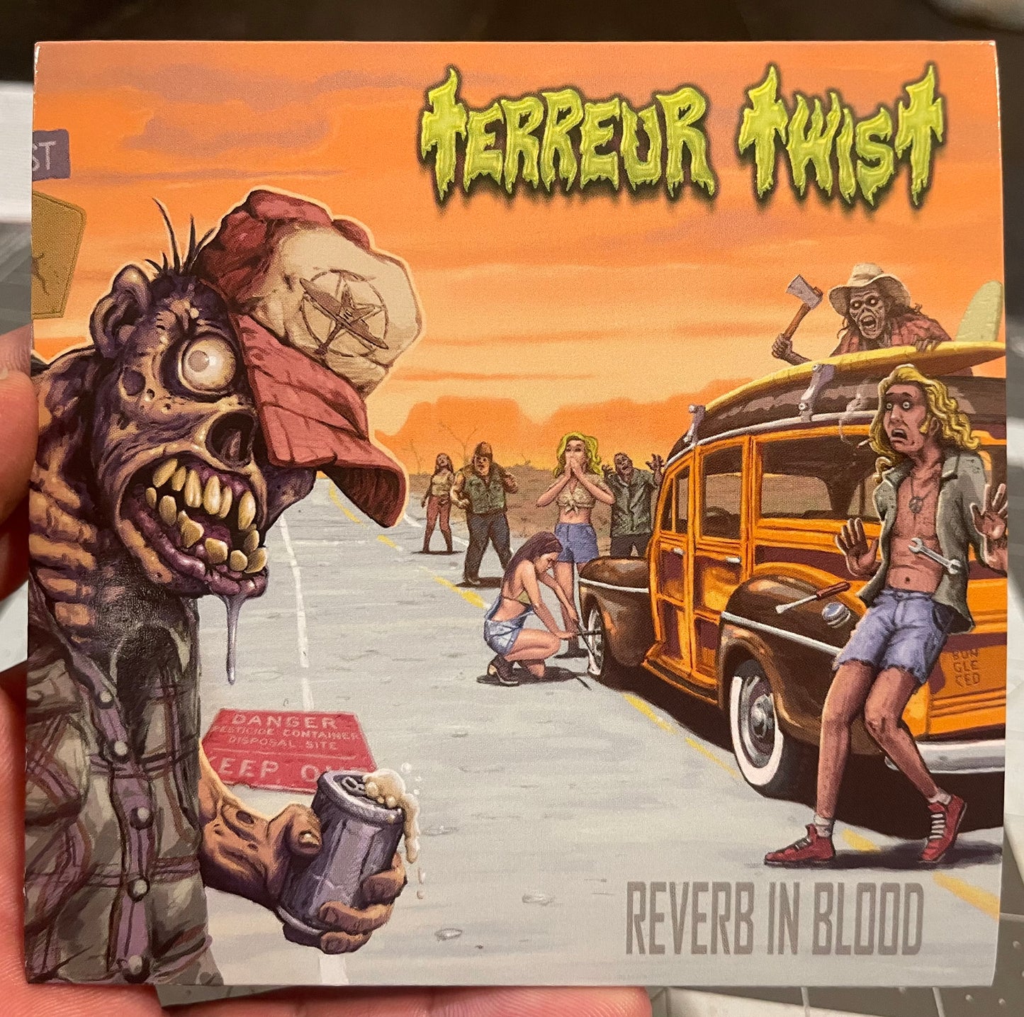 OMR-091 TERREUR TWIST “Reverb In Blood” CD!