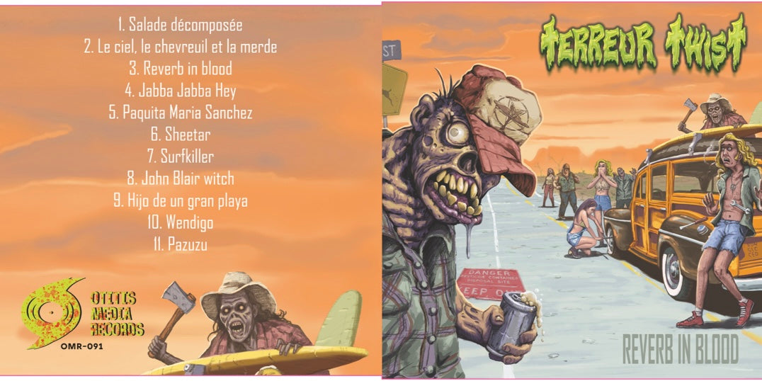 OMR-091 TERREUR TWIST “Reverb In Blood” CD!