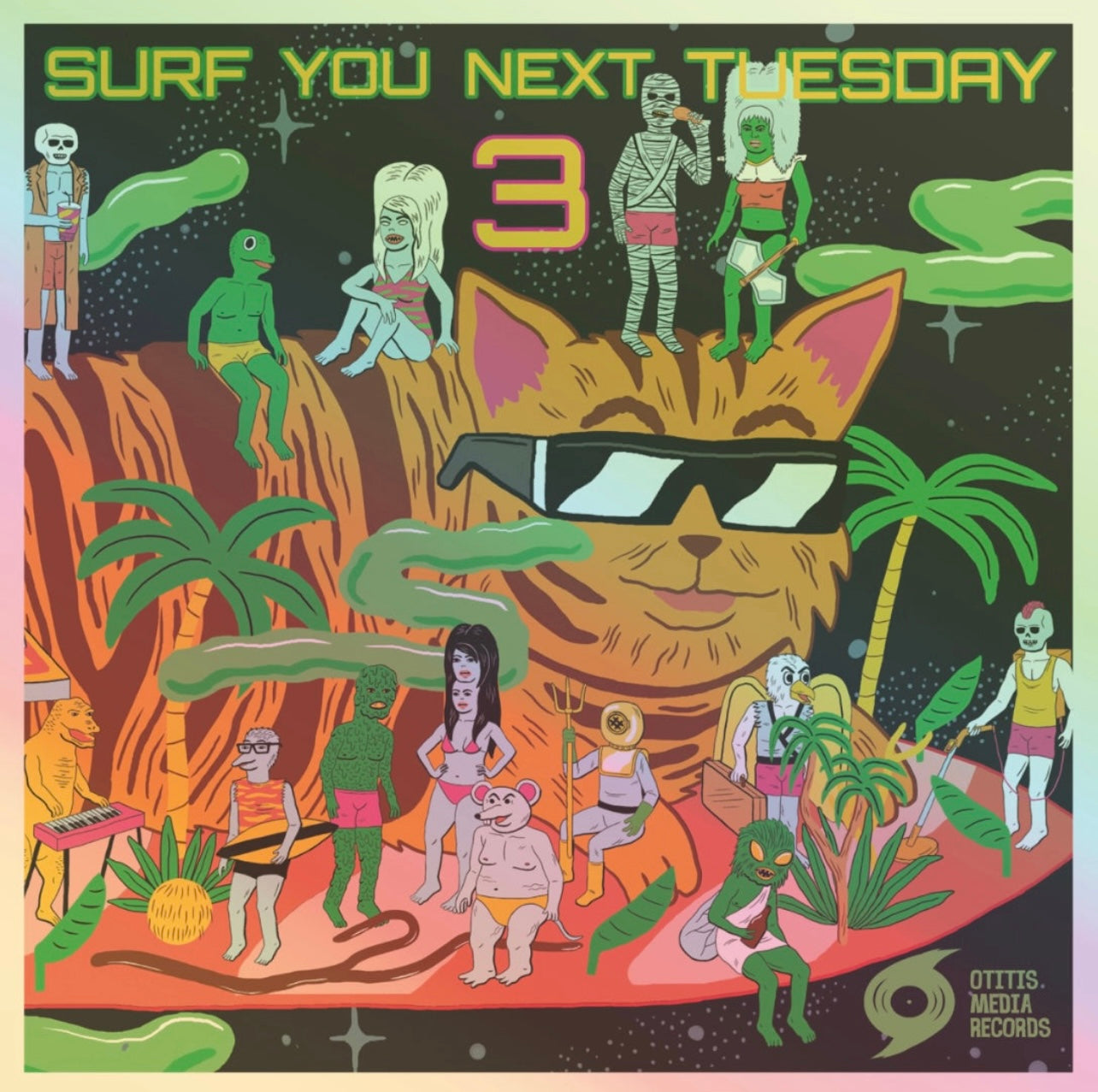 OMR-080 Surf You Next Tuesday 3 (Part 1) GOBSTOPPER (Hand Made Variant/Limited to 10 pressed) Vinyl Pre-Order!**(Non-Wax Mage)