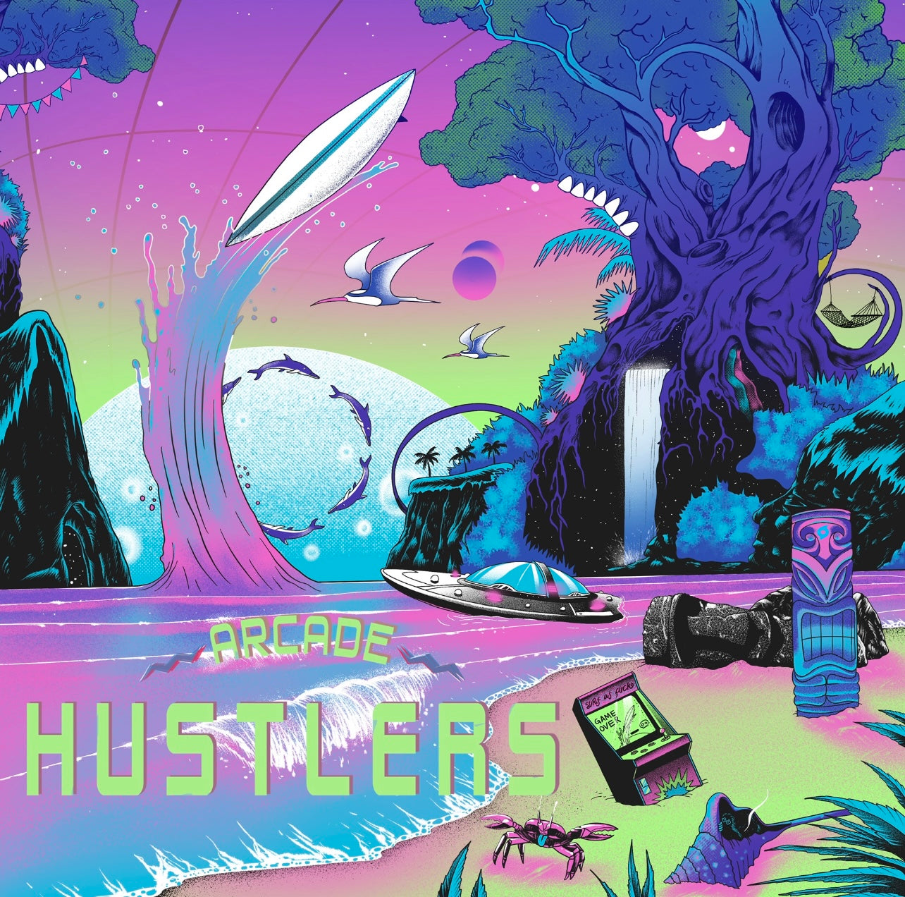 OMR-067 Arcade Hustlers s/t LP (Vinyl) +Digital Download