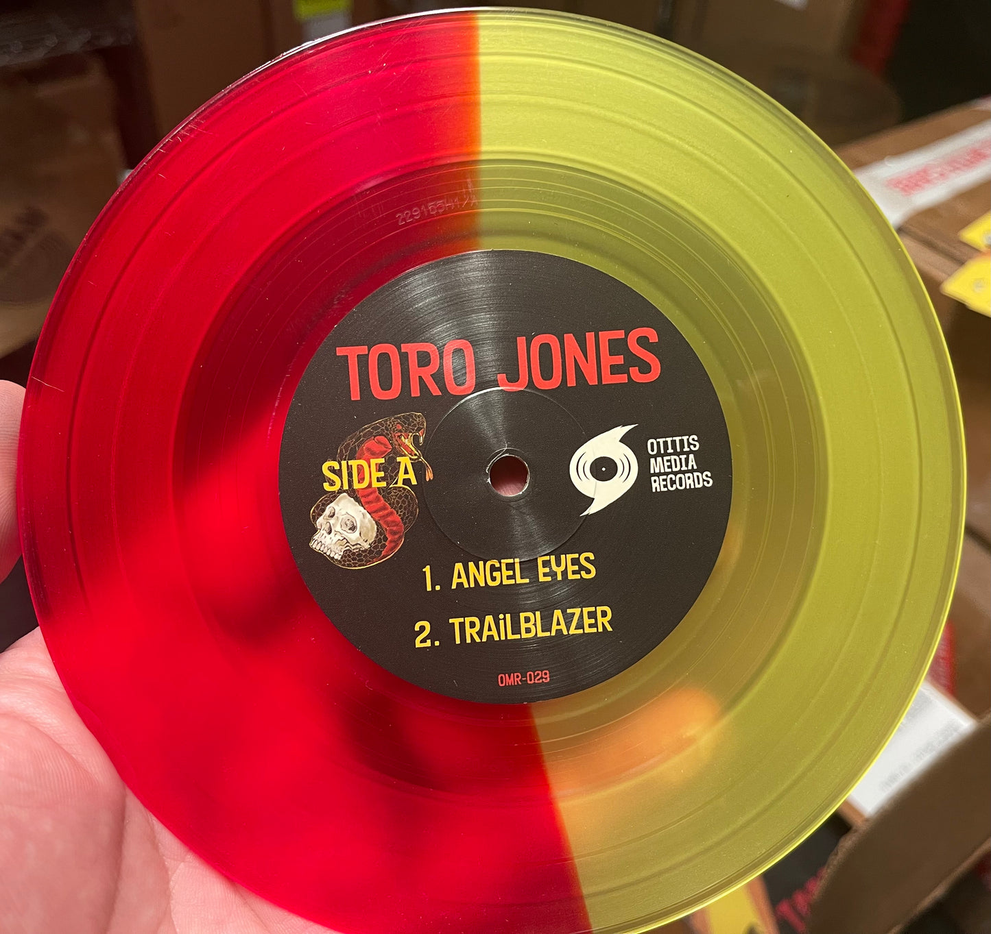 OMR-029 TORO JONES 7 inch (Colored Vinyl)