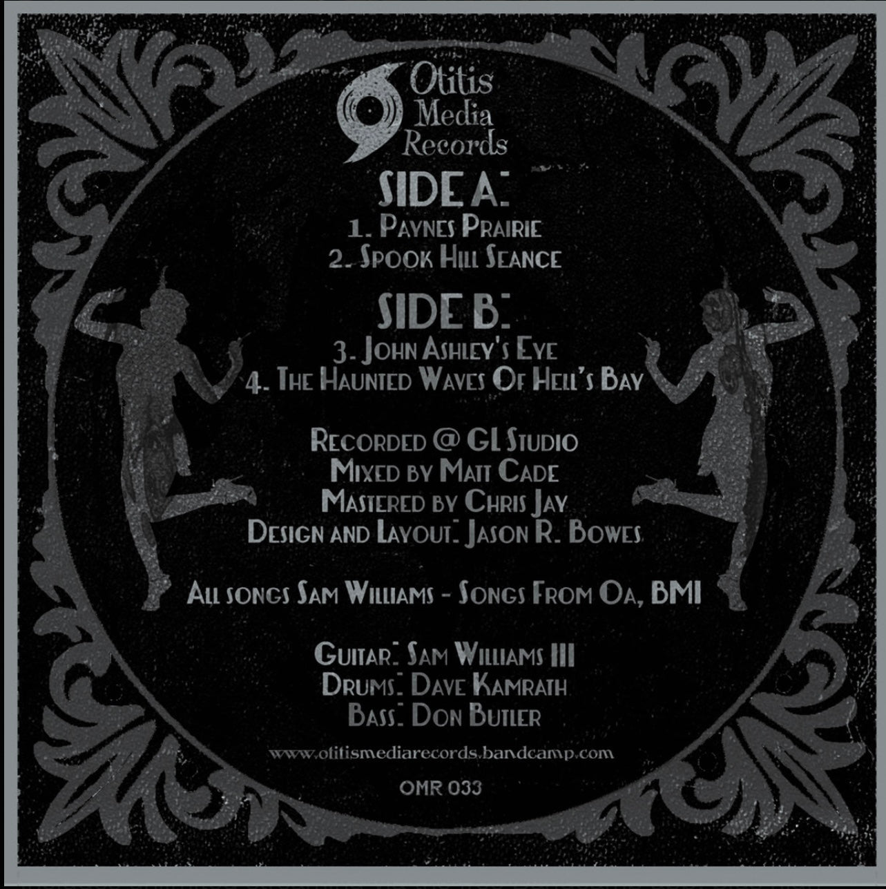 OMR-033 BLACK VALLEY MOON “Spectral Melodies” 7 inch Vinyl Record (Random Color)
