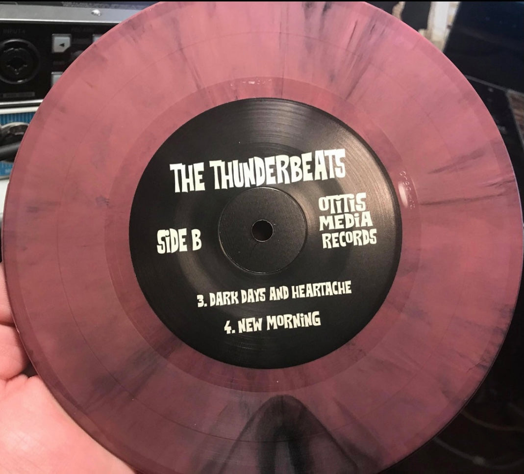 OMR-021 THE THUNDERBEATS “Somebody Isn’t Feeling” 7 inch EP (Colored Vinyl)