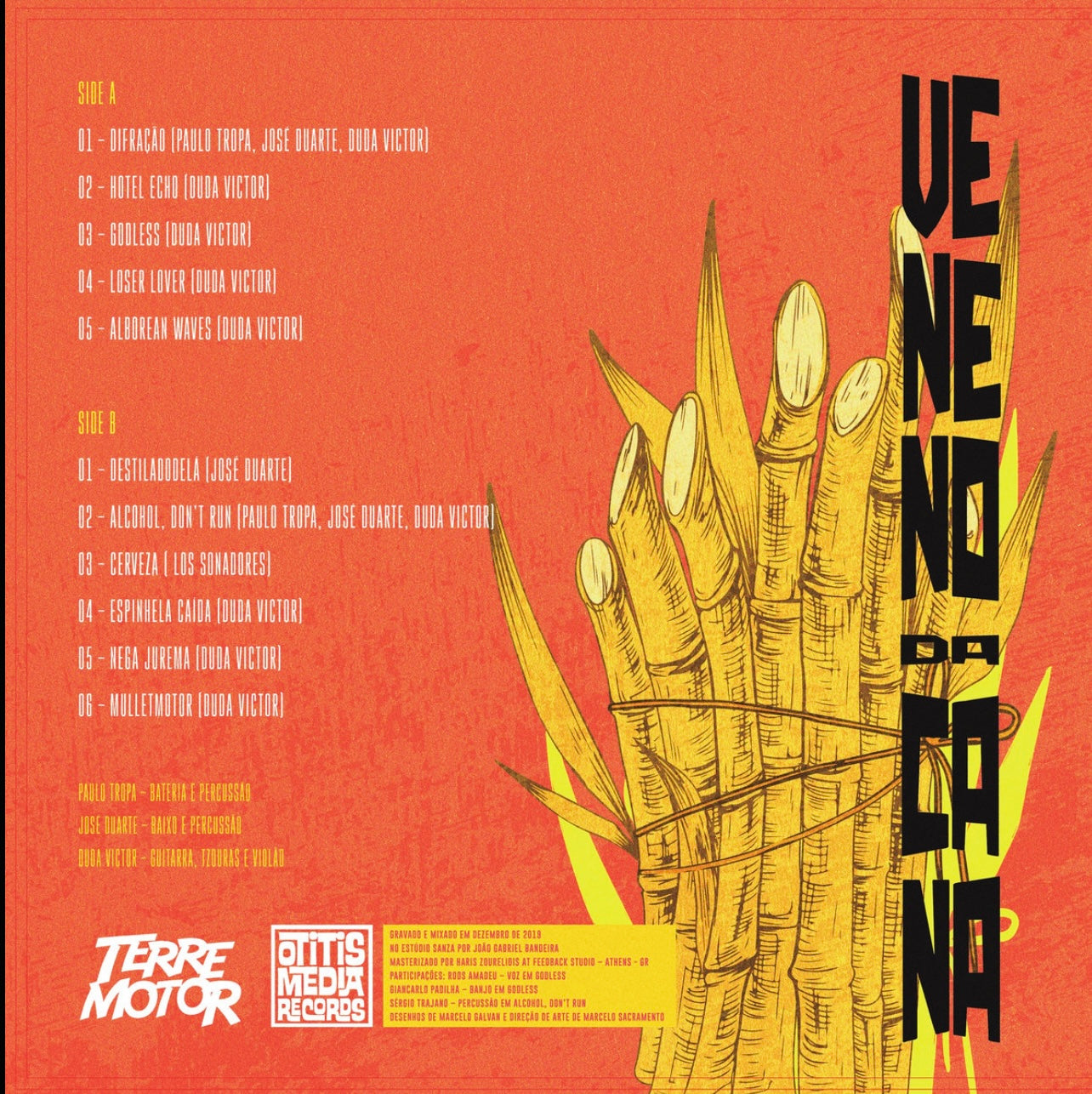 OMR-019 TERREMOTOR “Veneno Da Cana” LP/CD