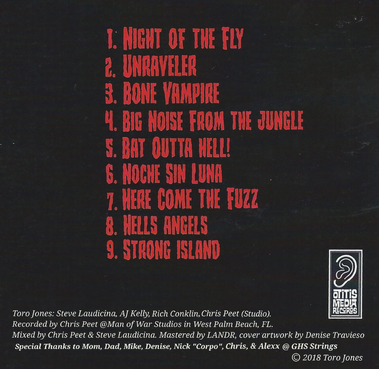 OMR-008 TORO JONES s/t CD