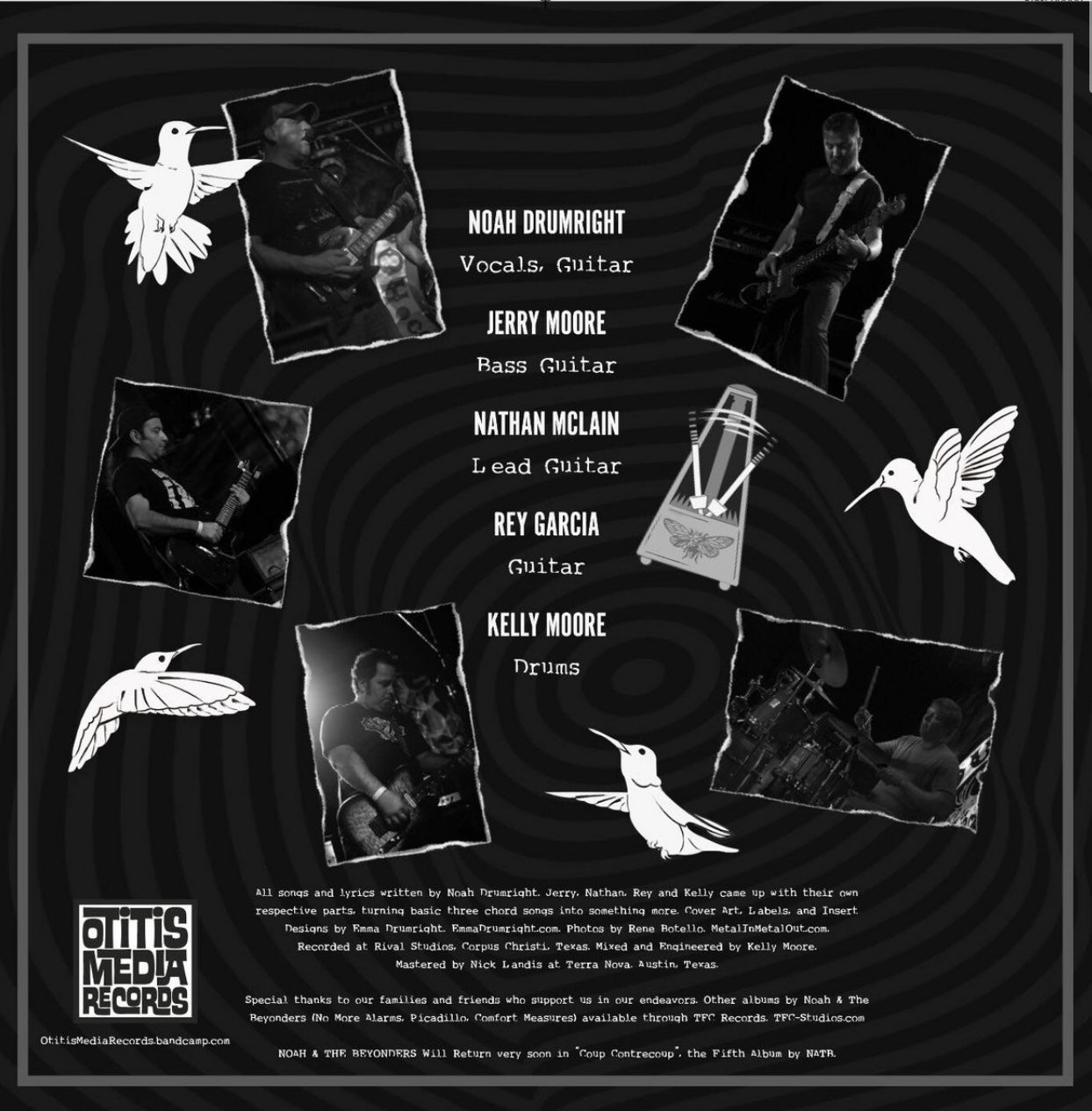OMR-010 NOAH & THE BEYONDERS “Out With A Fizzle” 12 inch Colored Vinyl