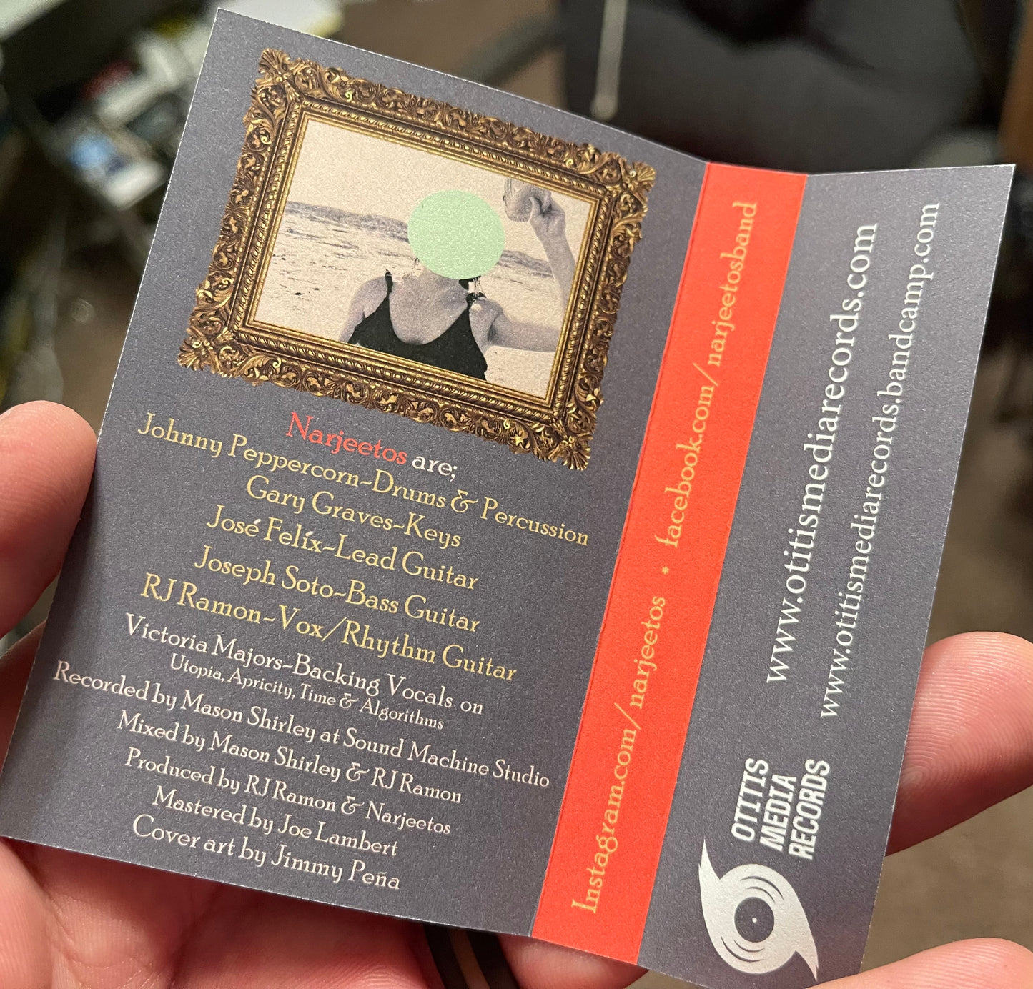 OMR-035 NARJEETOS s/t CASSETTE TAPES