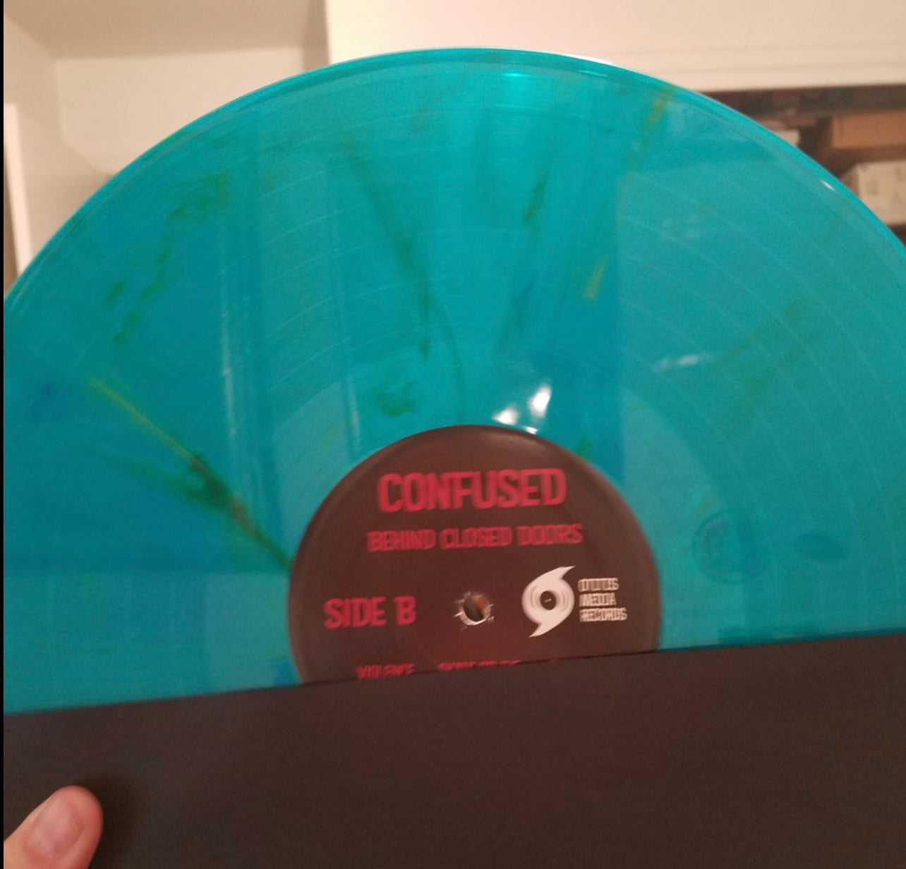 OMR-023 CONFUSED “Behind Closed Doors” 12 inch Vinyl (Random Colored)