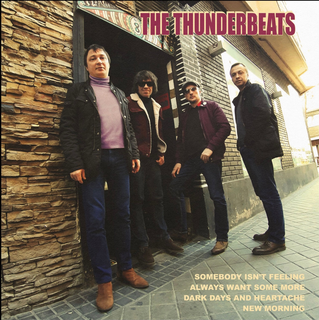 OMR-021 THE THUNDERBEATS “Somebody Isn’t Feeling” 7 inch EP (Colored Vinyl)