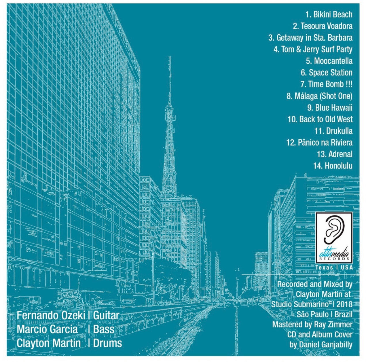OMR-003 Ted Boys Marinos “Surf Sessions” Vinyl/CD