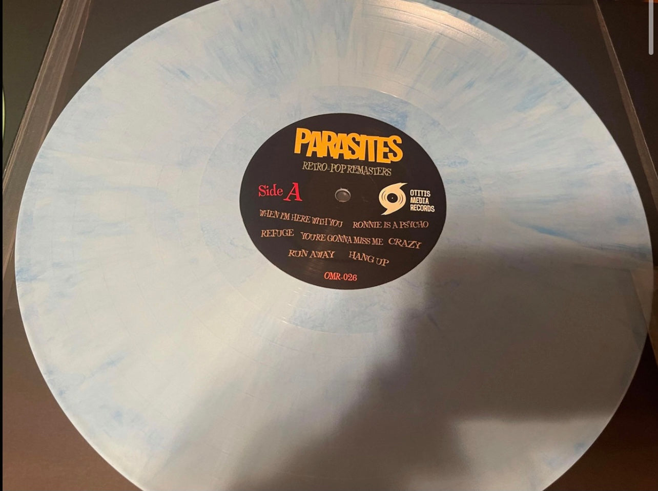 OMR-026 PARASITES “Retro-Pop Remasters” 12 inch Vinyl LP (Red,Yellow,Orange,Mint Green, Baby Blue Colored Vinyl)