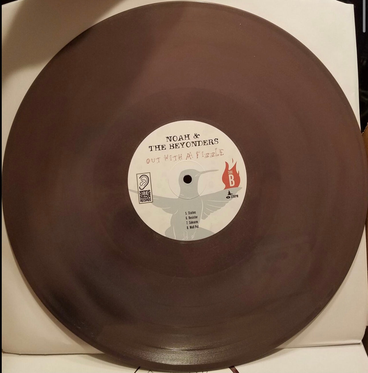 OMR-010 NOAH & THE BEYONDERS “Out With A Fizzle” 12 inch Colored Vinyl