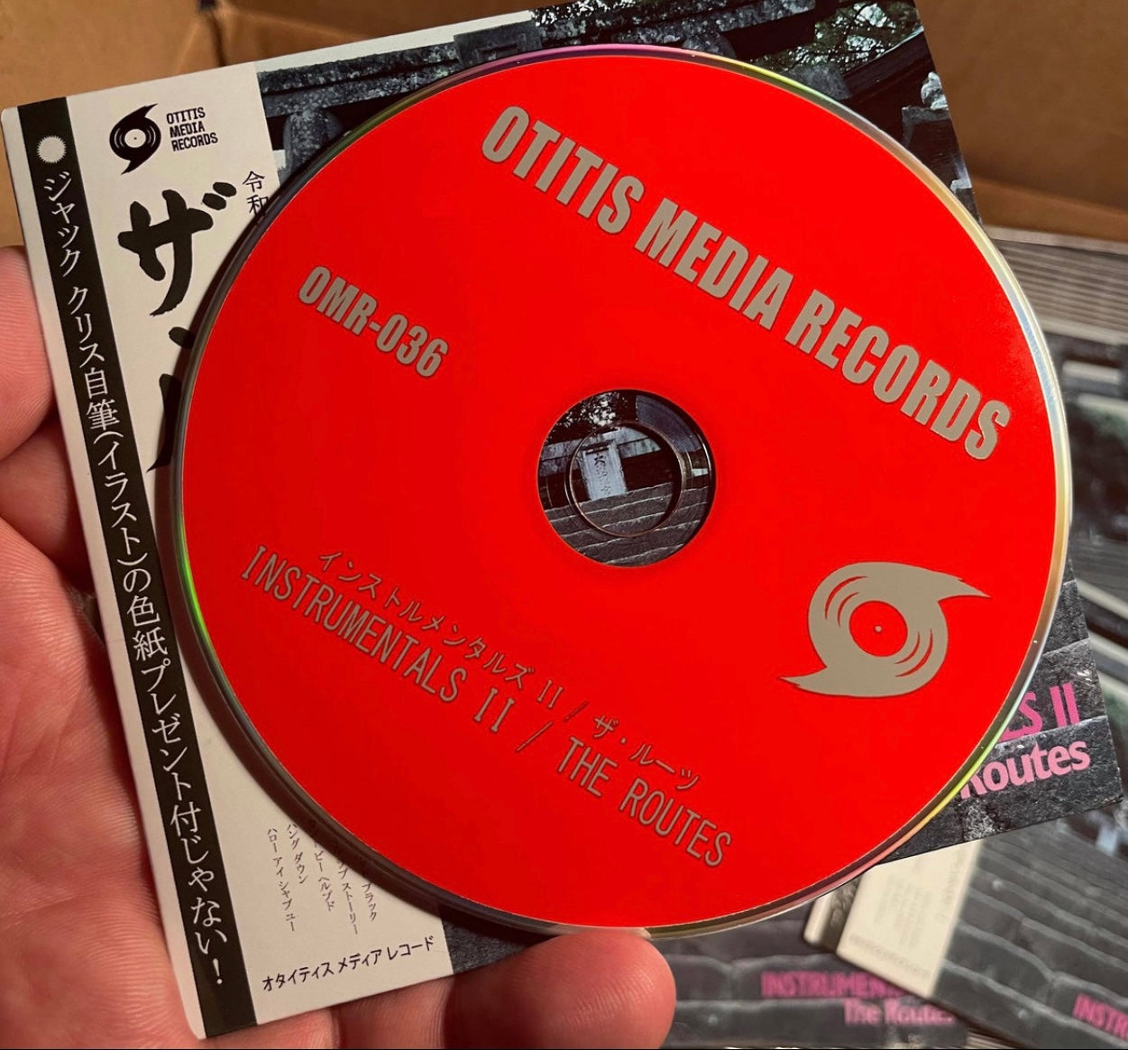 OMR-036 THE ROUTES “Instrumentals 2” Compact Disc