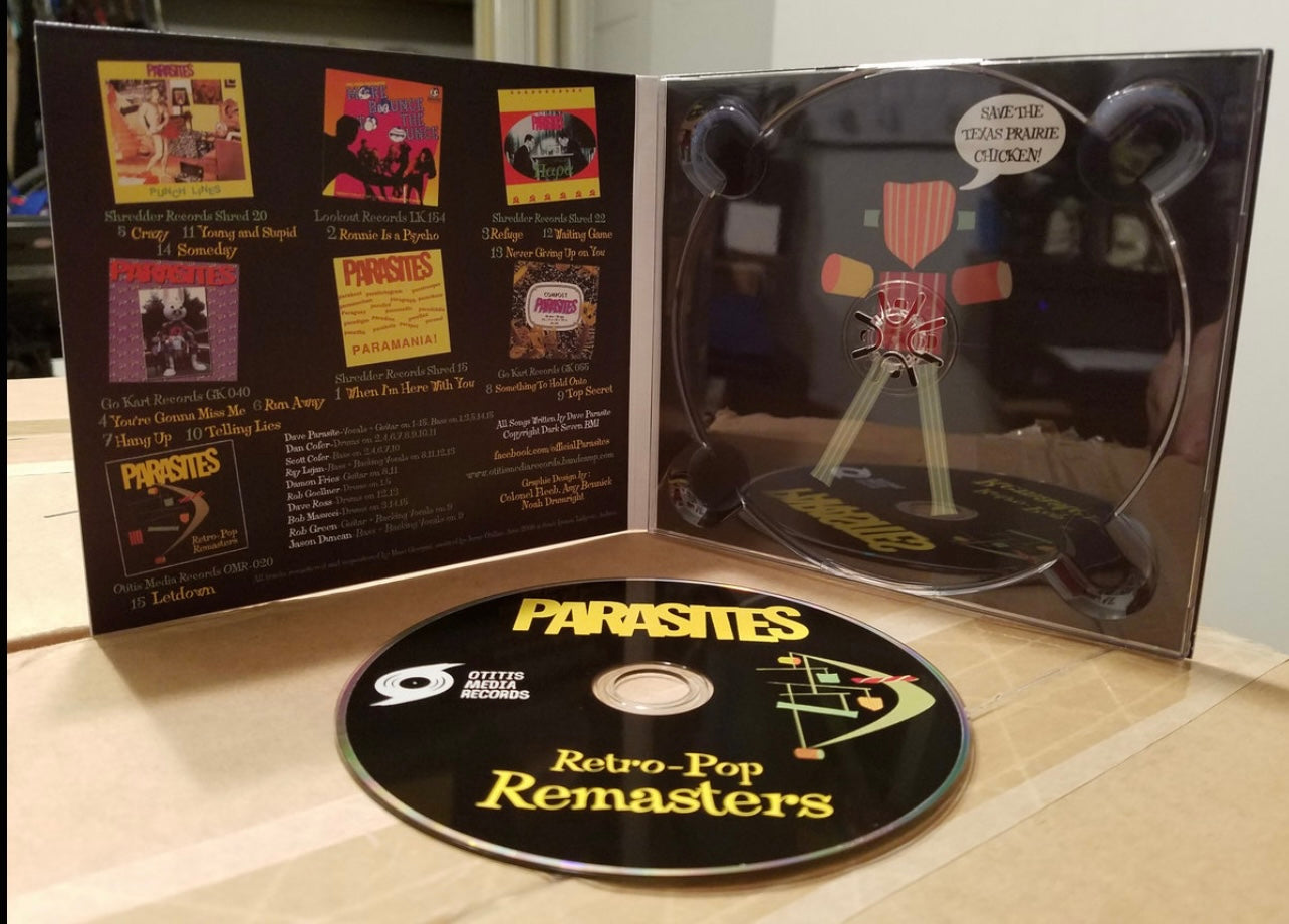 OMR-026 PARASITES “Retro-Pop Remasters” Compact Discs