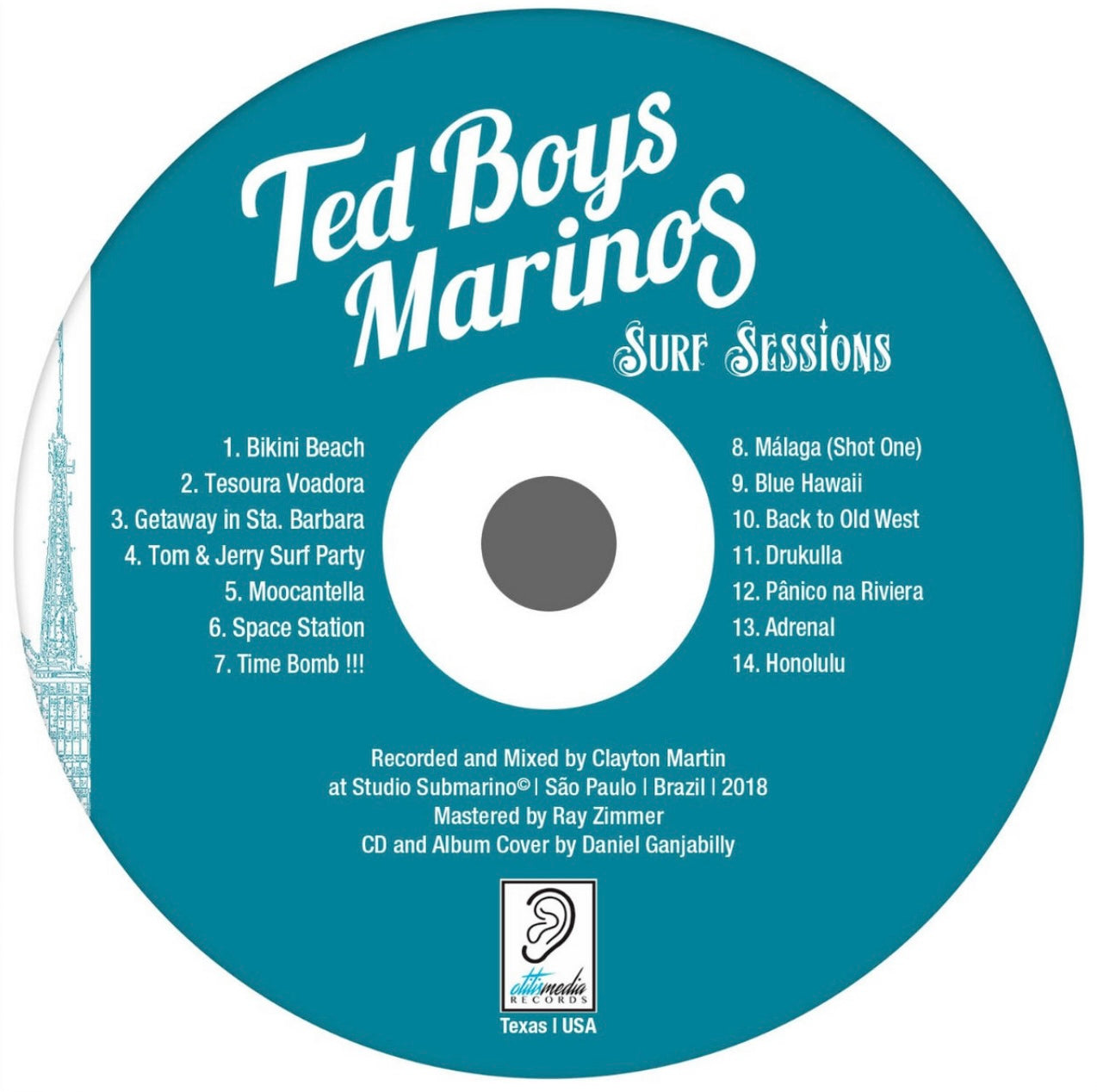 OMR-003 Ted Boys Marinos “Surf Sessions” Vinyl/CD