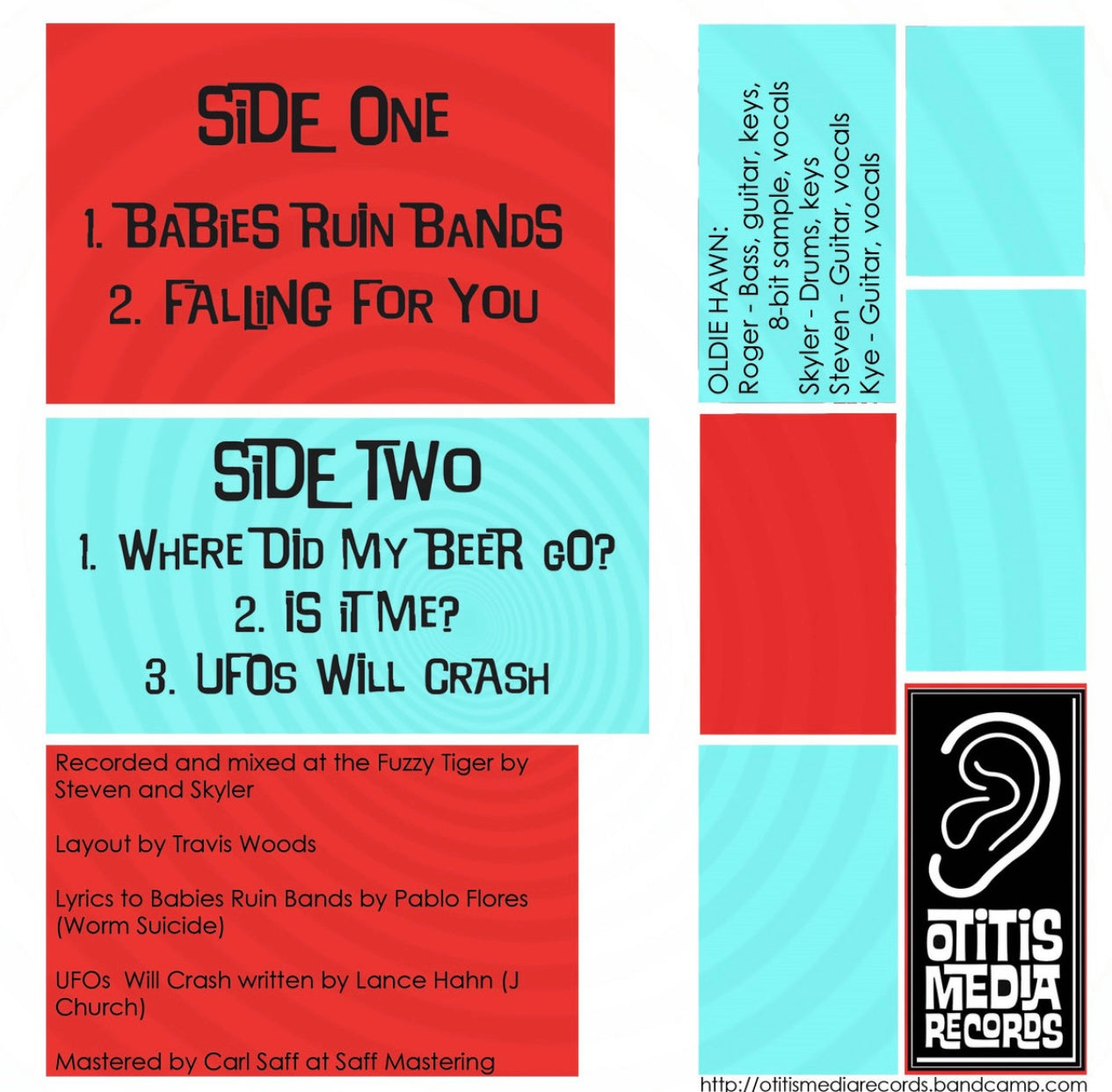 OMR-017 OLDiE HAWN “Everybody Knows” 7 inch EP (Random Colored Vinyl)