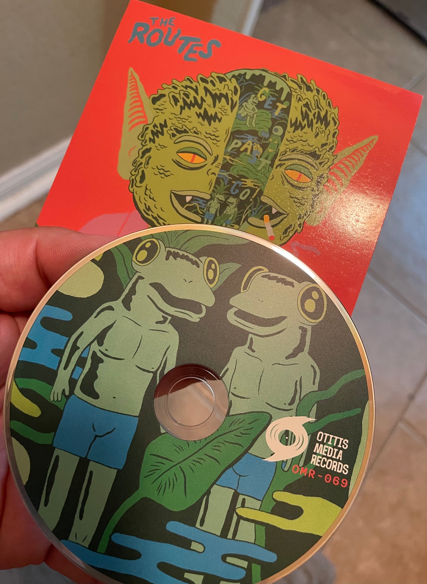 OMR-069 The Routes “Get Past Go!” LP (Colored Vinyl/CD)