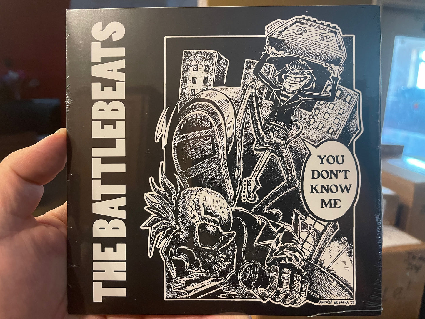 OMRDST-040 The Battlebeats “You Don’t Know Me!” 7” Vinyl