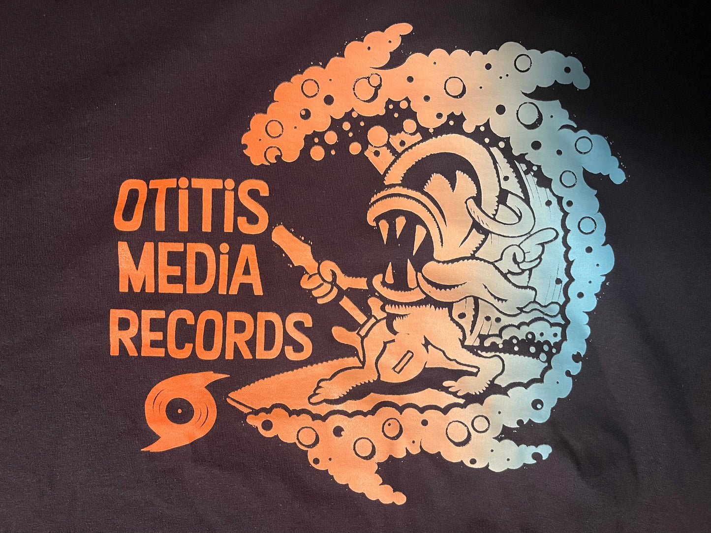 OMRMCH 006 Otitis Media Records “Surfin’ Ear Guy” T-Shirt!