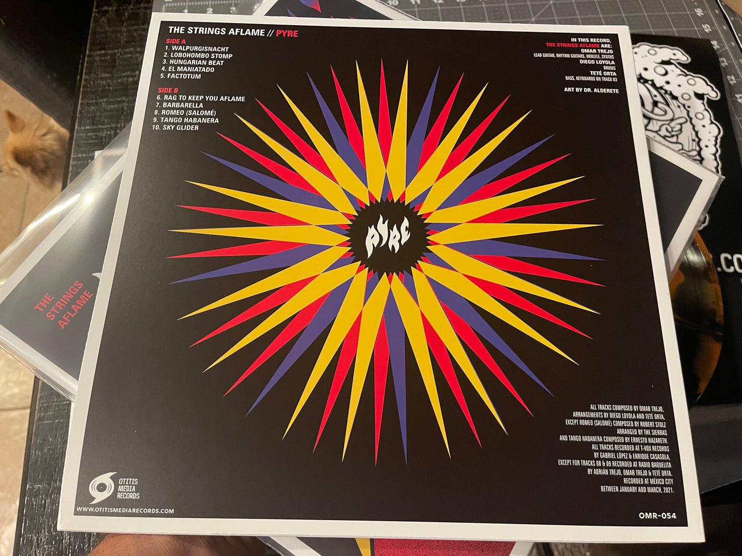 OMR-054 The Strings Aflame “Pyre” LP