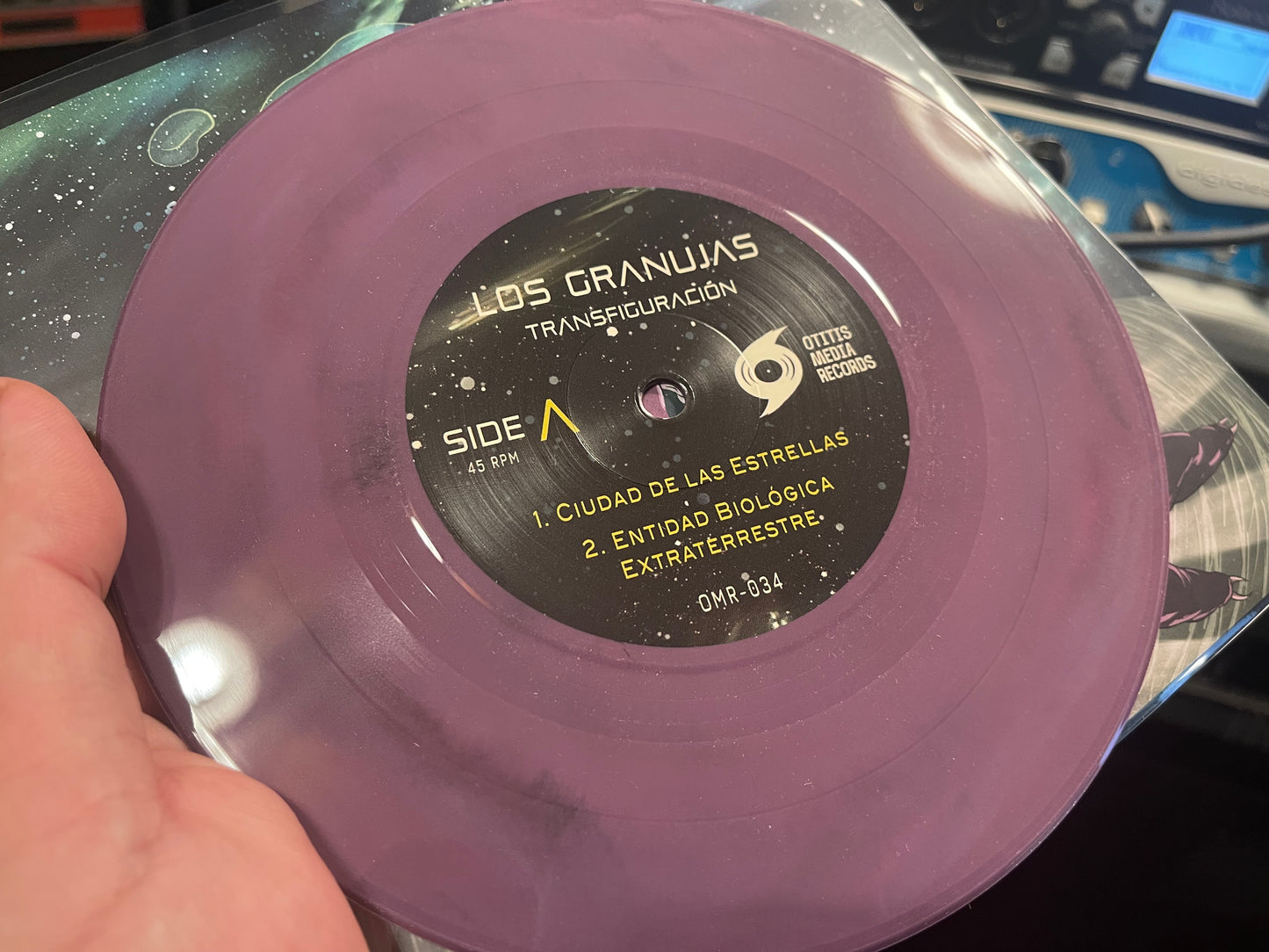 OMR-034 Los Granujas “Transfiguracion” 7 inch EP (Colored Vinyl)