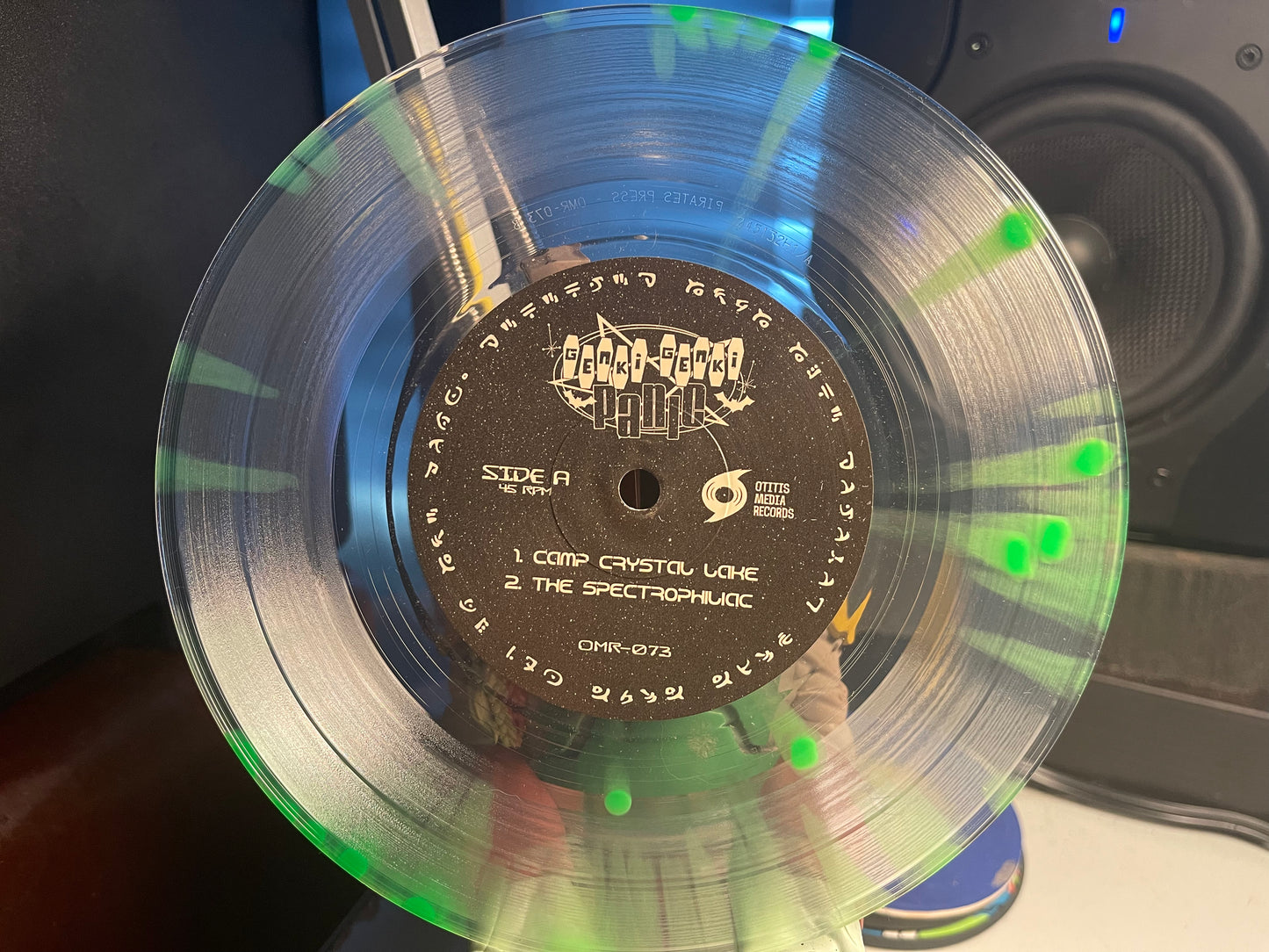 OMR-073 Genki Genki Panic/The Jagaloons (Split 7”) Colored Vinyl