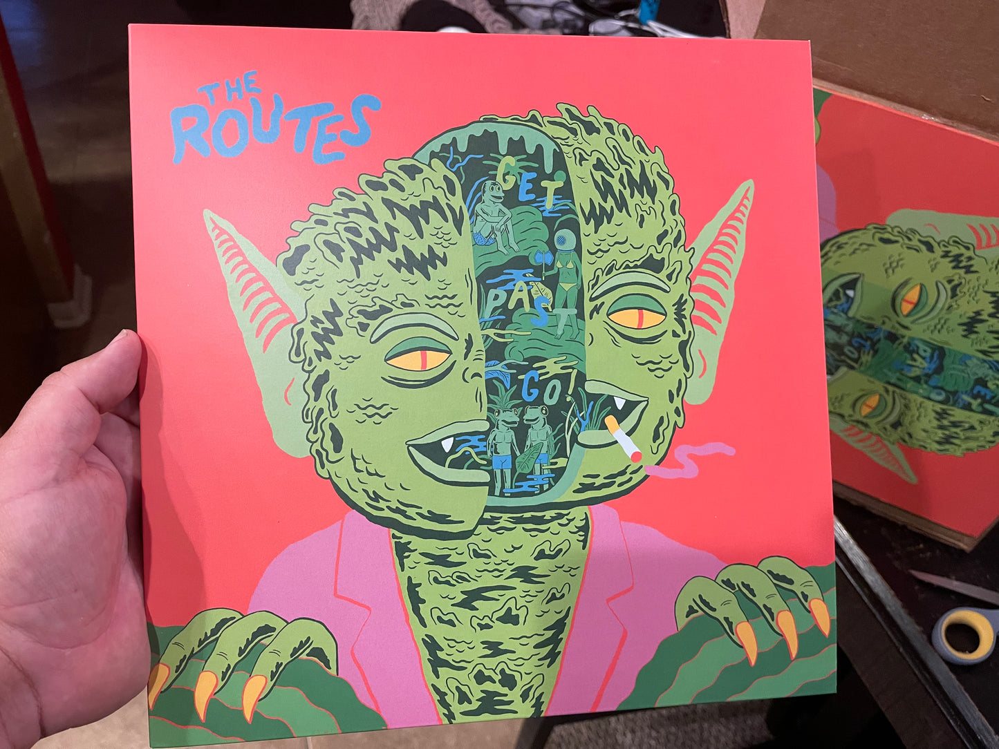 OMR-069 The Routes “Get Past Go!” LP (Colored Vinyl/CD)