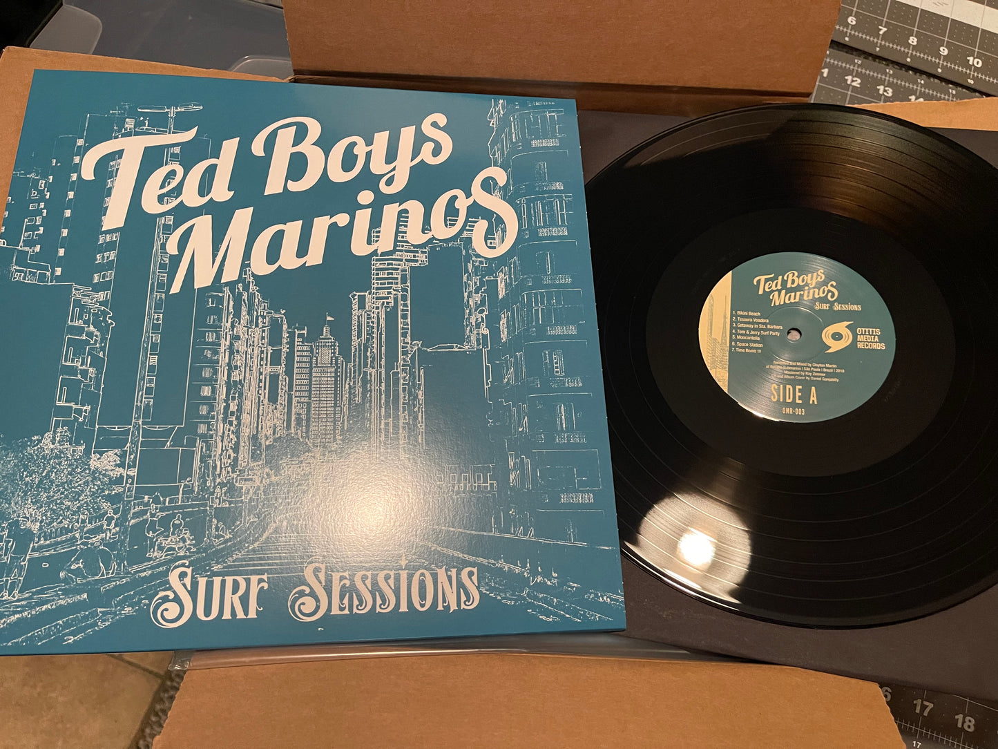OMR-003 Ted Boys Marinos “Surf Sessions” Vinyl/CD