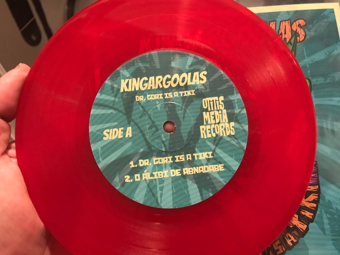 OMR-022 KINGARGOOLAS “Dr Gori is a Tiki” 7 inch Vinyl EP (Random Colored Vinyl)