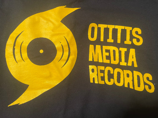 OMRMCH 003 Otitis Media Records Hurricane Logo T-Shirt