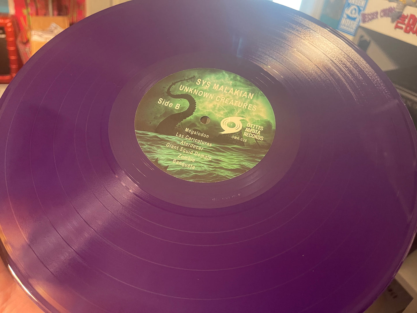 OMR-028 SYS MALAKIAN “Unknown Creatures” 12 inch Vinyl LP (Random Color)