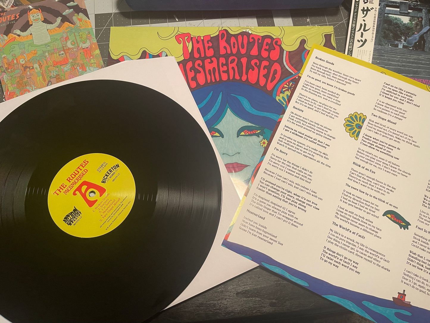 OMRDST 003 The Routes “Mesmerised” (12 inch Vinyl LP, Import)