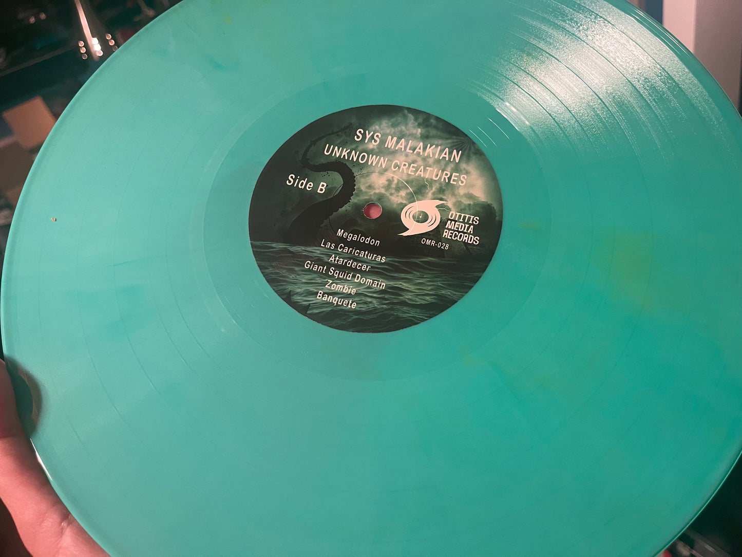 OMR-028 SYS MALAKIAN “Unknown Creatures” 12 inch Vinyl LP (Random Color)