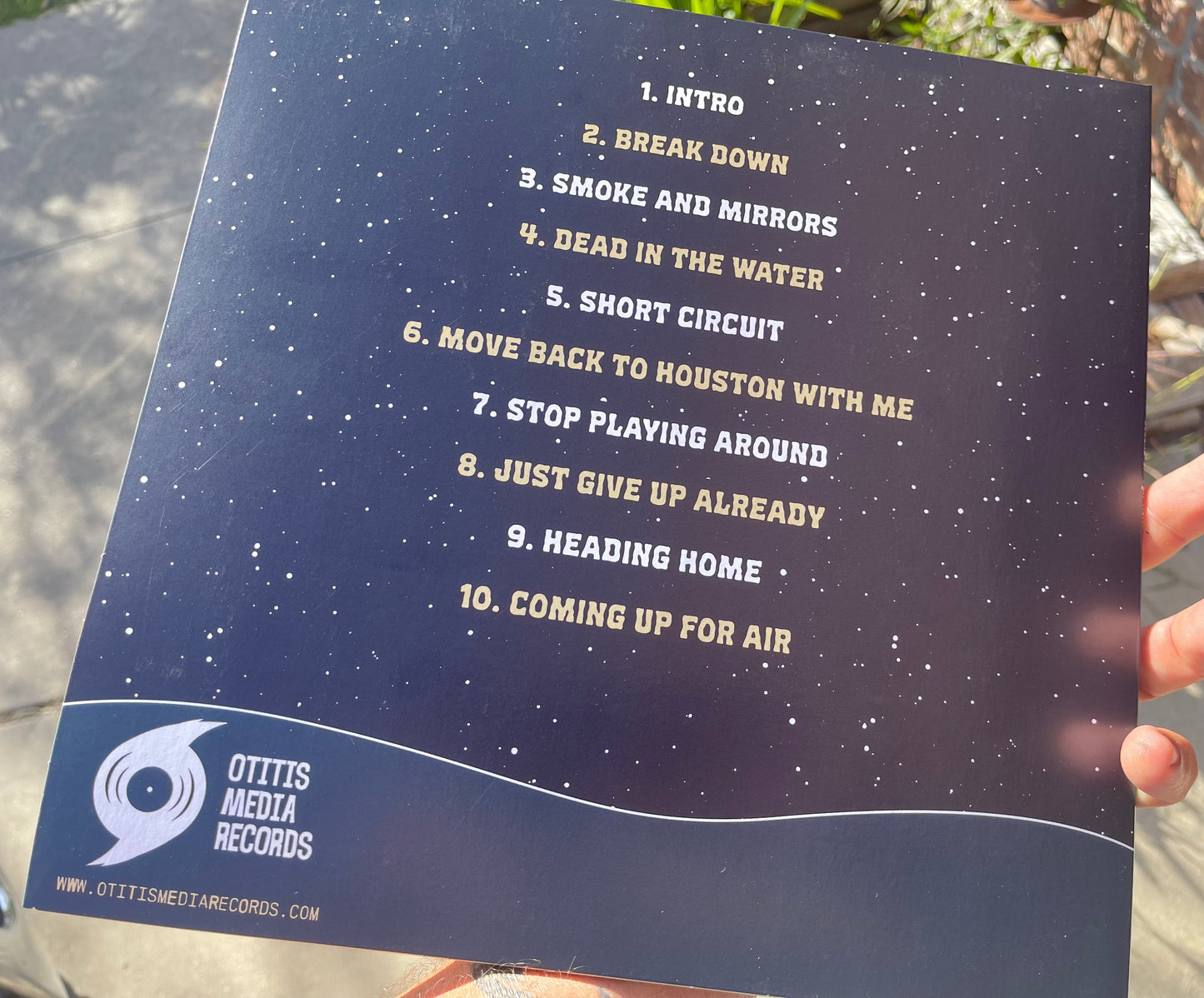 OMR-051 ACTION FRANK “Coming Up For Air” Vinyl LP