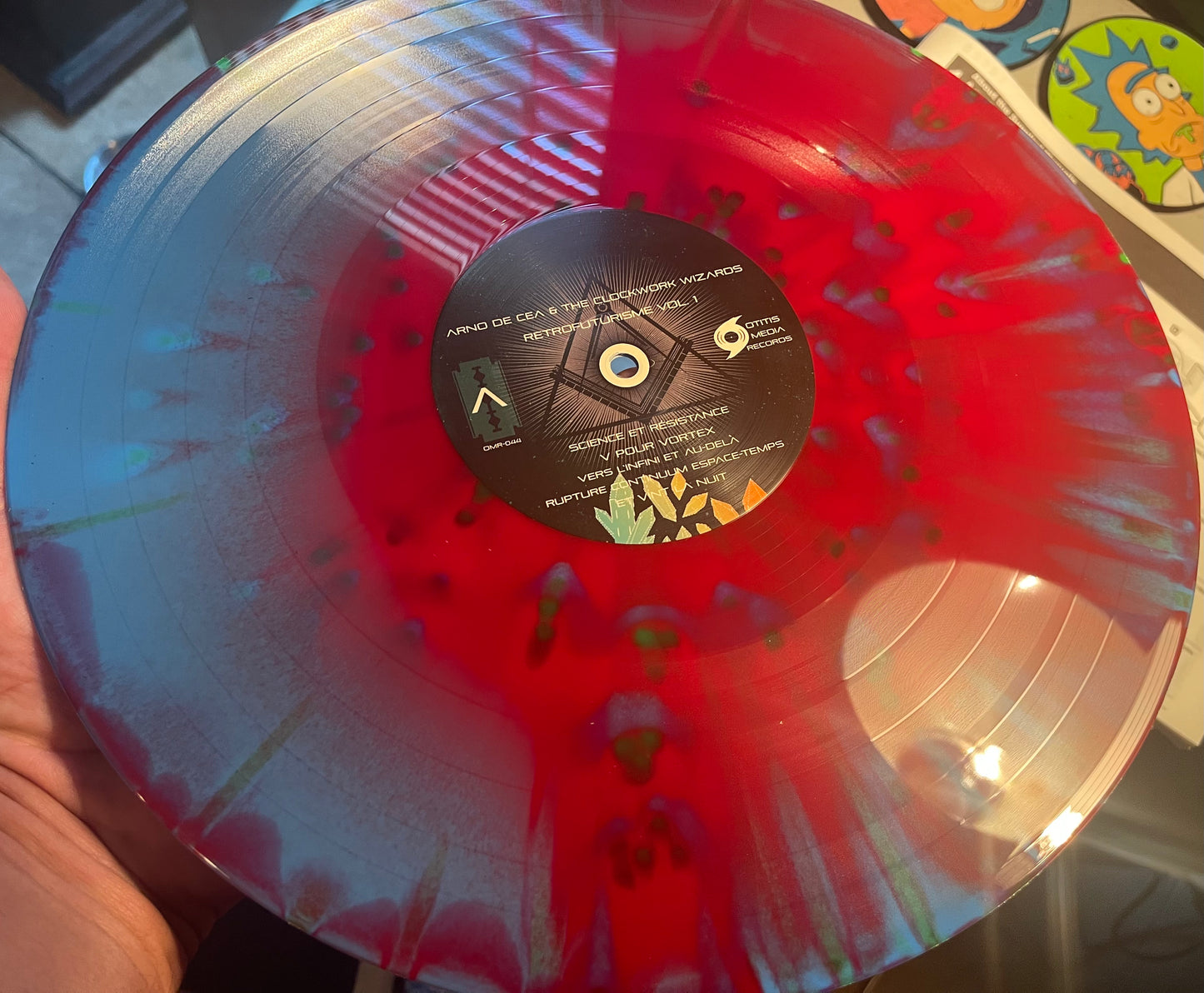 OMR-044 Arno De Cea & The Clockwork Wizards “Retrofuturisme Vol. 1” (Limited Ed. American Colored Vinyl Version)