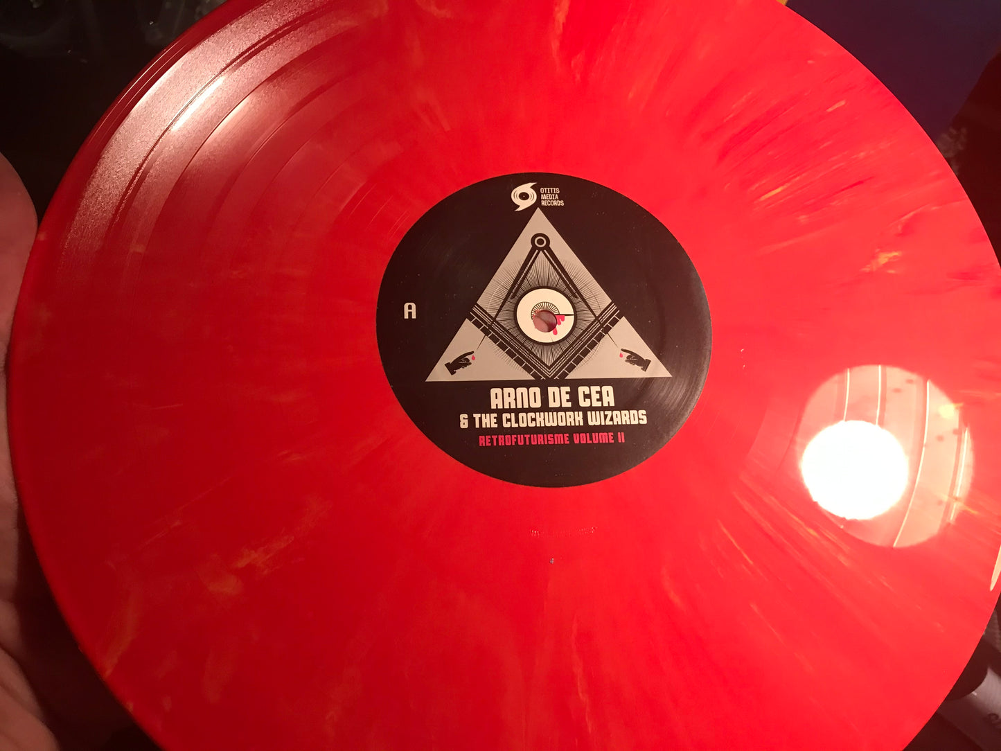 OMR-027 ARNO DE CEA & THE CLOCKWORK WIZARDS “Retrofuturisme Vol. 2” 12 inch Vinyl LP (Random Color Vinyl)
