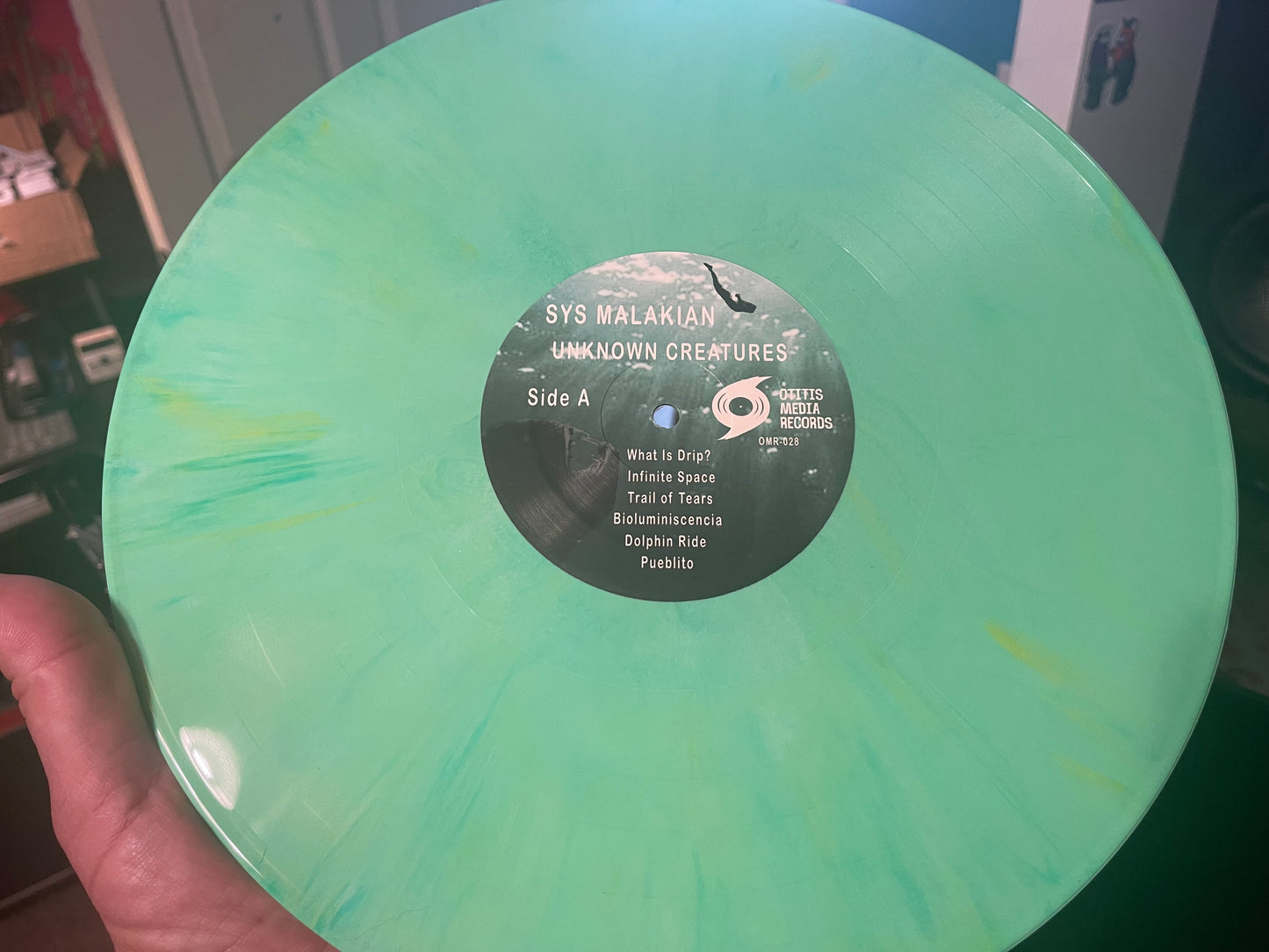 OMR-028 SYS MALAKIAN “Unknown Creatures” 12 inch Vinyl LP (Random Color)