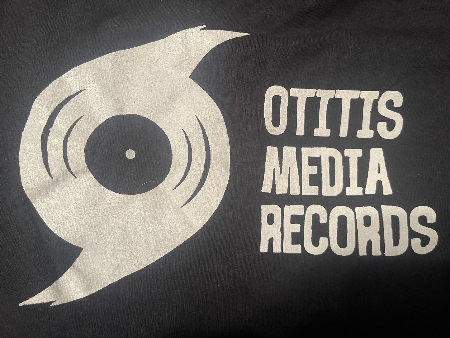 OMRMCH 003 Otitis Media Records Hurricane Logo T-Shirt