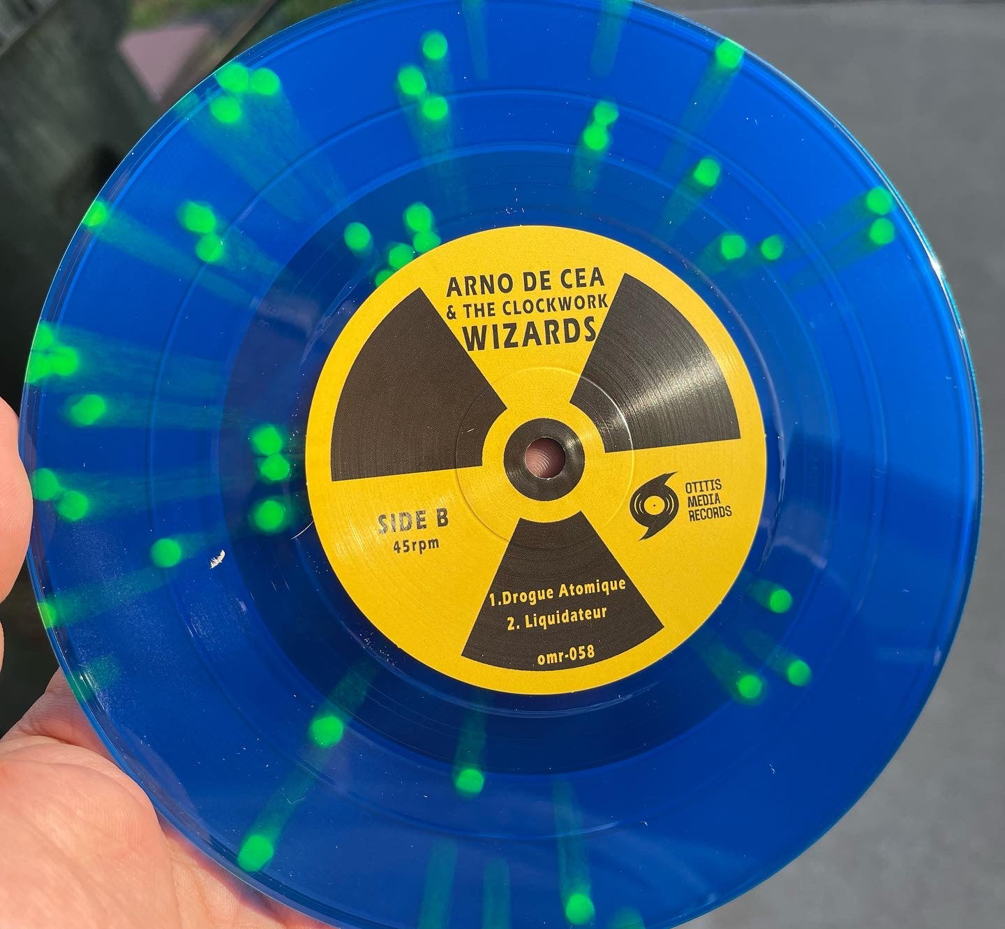 OMR-058 Arno De Cea & The Clockwork Wizards “Rumble in the Uranium Jungle” 7” EP