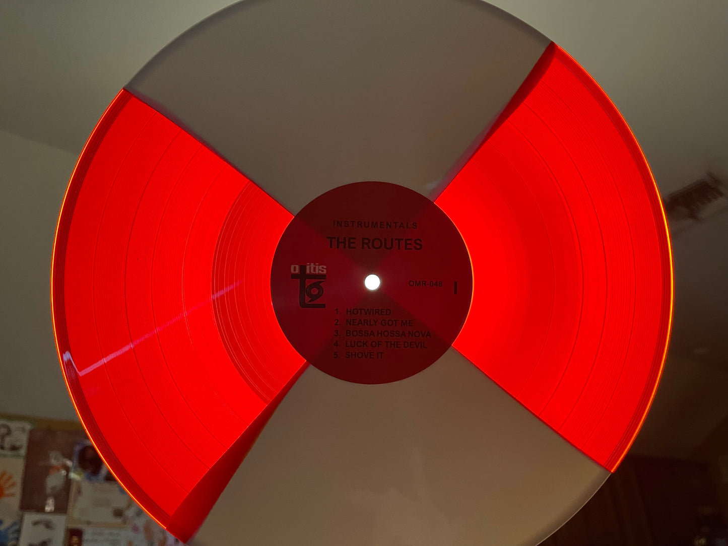 OMR-048 The Routes “Instrumentals” LP (American Pressing on 2 Different Color Variants)
