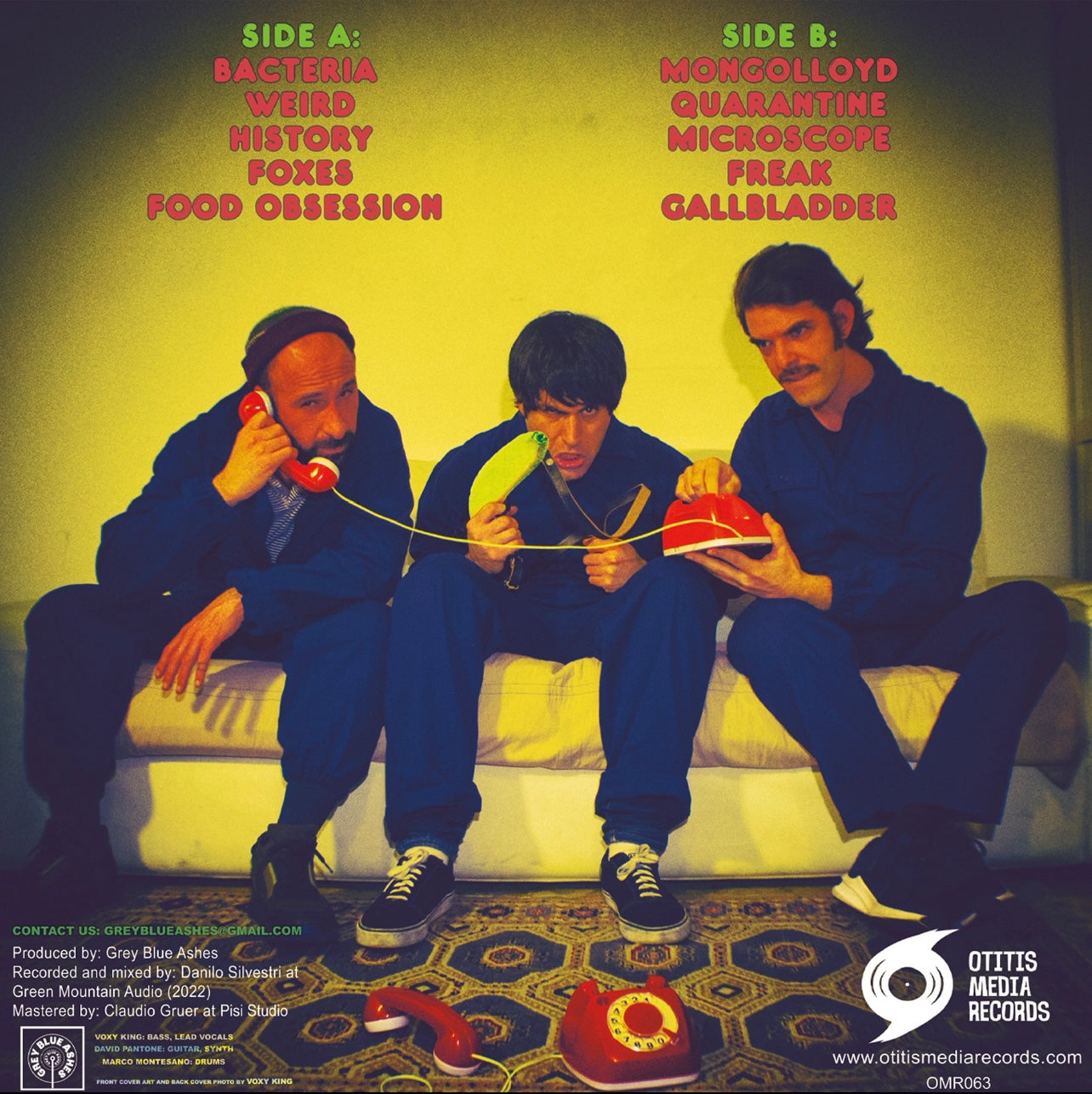 OMR-063 Greyblueashes “Shallow People” LP