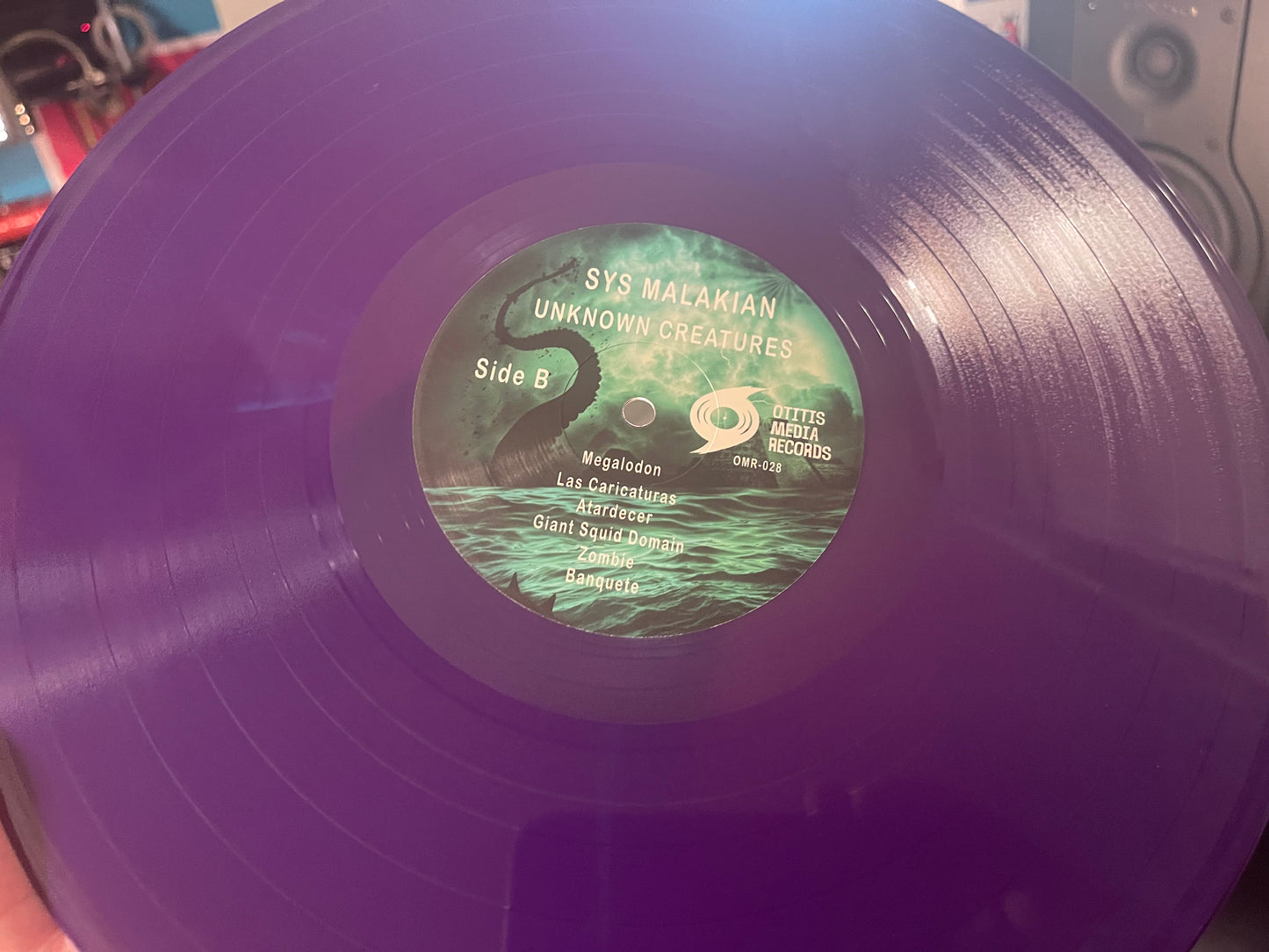 OMR-028 SYS MALAKIAN “Unknown Creatures” 12 inch Vinyl LP (Random Color)