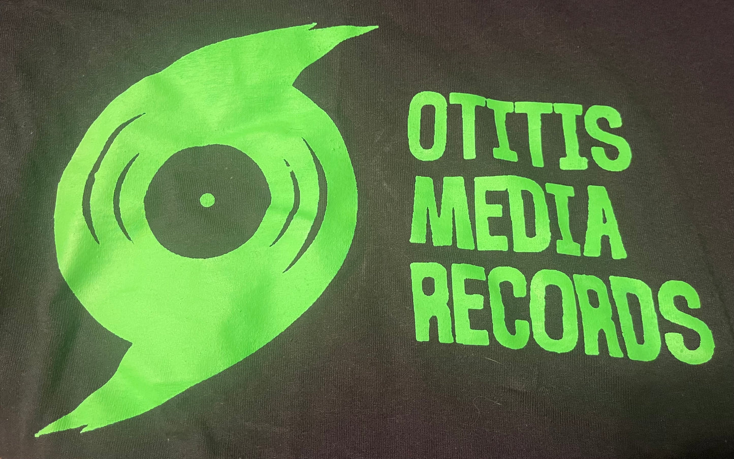 OMRMCH 003 Otitis Media Records Hurricane Logo T-Shirt