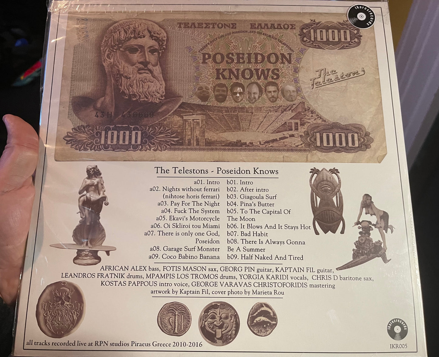 OMRDST-026 The Telestons “Poseidon Knows” 12 inch Vinyl LP